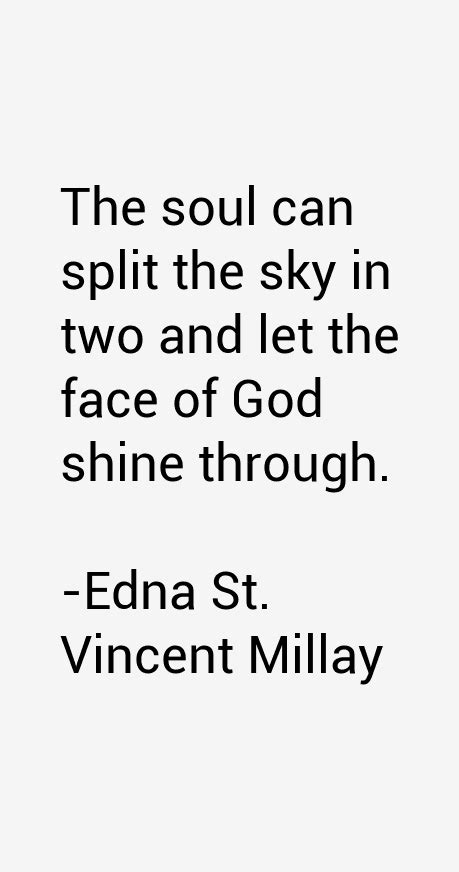 Edna St. Vincent Millay Quotes & Sayings