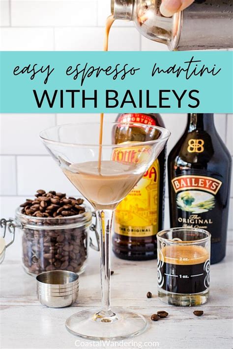 Easy Espresso Martini With Baileys And Kahlua Recipe Martini