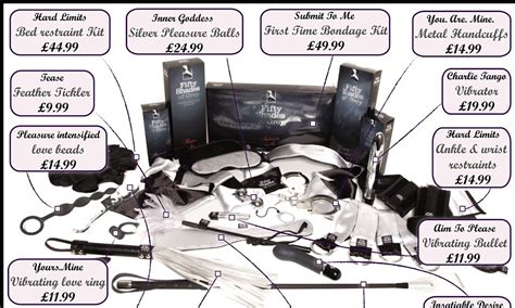 Shades Of Grey Sex Toys The Collection E L James Hopes Will Spice Up Middle England Daily