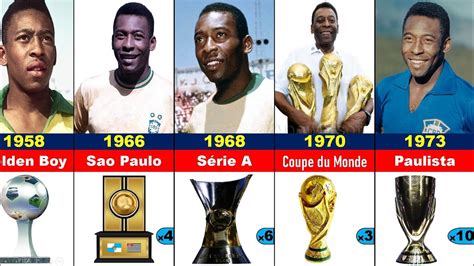 Tous Les Trophées De Pelé Youtube