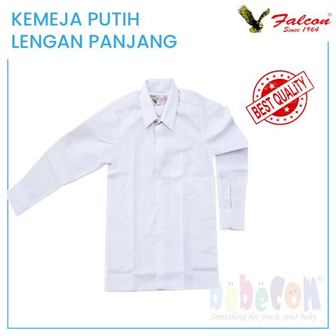 Baju Kemeja Putih Sekolah Ready Stock Falcon Baju Kemeja Sekolah