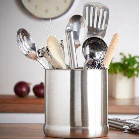 Estilo Stainless Steel Utensil Holder Jumbo X Inches Walmart