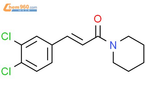 82351 07 3 PIPERIDINE 1 3 3 4 DICHLOROPHENYL 1 OXO 2 PROPENYL 化学式