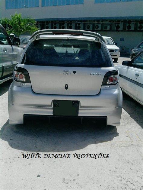 white demons: toyota vitz modified spotted @soon lee