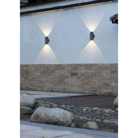 Applique Murale Led Ext Rieure Bi Directionnelle Trio Colorado