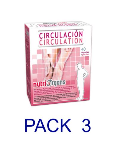 Tongil Pack Nutriorgans Circulaci N C Psulas