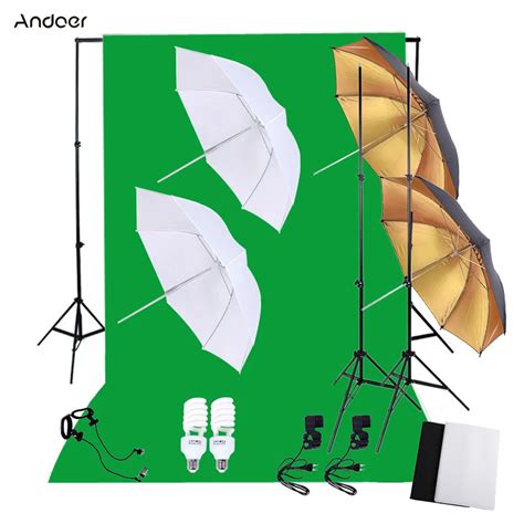 Andoer Professional Photo Studio Photography Lighting Kit With 45W