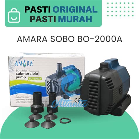 Jual Sobo Bo A Sobo Bo A Pompa Celup Air Kolam Aquarium Water