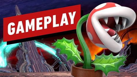 Piranha Plant Gameplay Super Smash Bros Ultimate Youtube