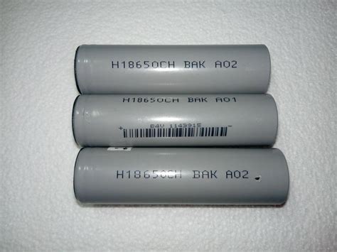 Akumulátory li-ion BAK H18650CH-2600 - 18650 články (5A) 2600mAh | Aukro