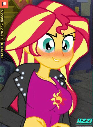 Questionable Artist Uzzi Ponydubberx Sunset Shimmer Human