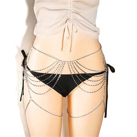 Hot Crystal Diamond Sexy Fashion Bikini Belly Button Waist Chain Full Rhinestone Body Chains