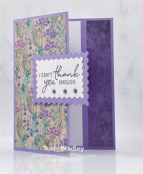 Sneak Peek Of Perennial Postage Bundle Stamping With Tracy Stampin