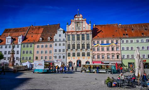 Hauptplatz With Historisches Rathaus Landsberg Am Lech G Flickr