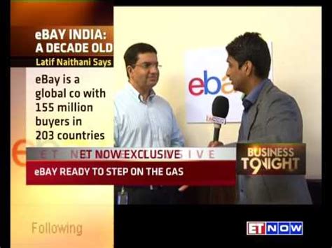 Latif Nathani Says EBay Is Unfazed By Competition Completing 10 Years