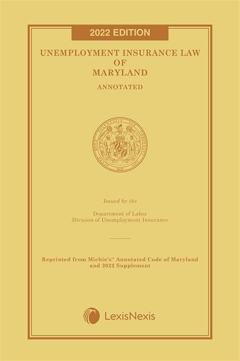 Unemployment Insurance Law Of Maryland Annotated Florida Bar