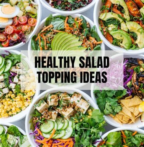 Ultimate List Of Salad Topping Ideas What To Put In Salad