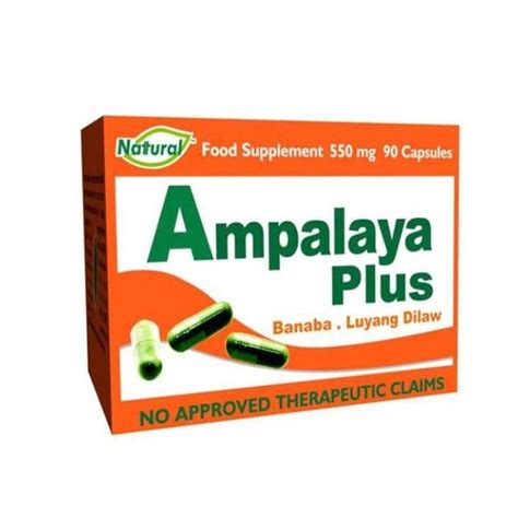 Ampalaya Plus Mg Capsule S Lazada Ph