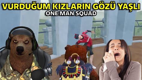 Kizlar Kusura Bakmayin Pubg Mobile One Man Squad Youtube