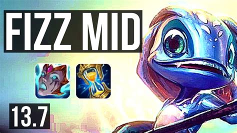 Fizz Vs Yasuo Mid 6 0 5 1200 Games 1 7m Mastery Dominating Kr