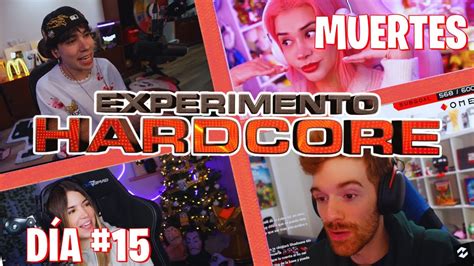 Todas Las Muertes Y Pvps Del Experimento Hardcore D A Spreen Vs