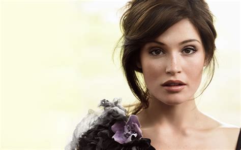 Brunette Women Actress Gemma Arterton Face HD Wallpaper Rare Gallery