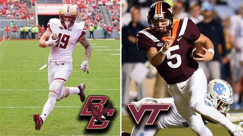 Boston College Vs Virginia Tech Football Preview YouTube