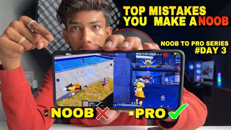 FREE FIRE TOP 10 MISTAKES NOOBS MAKE AND HOW TO FIX THEM Tips And