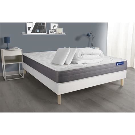 Ensemble sommier matelas 160x200 Actiflex dream Ressorts ensachés et