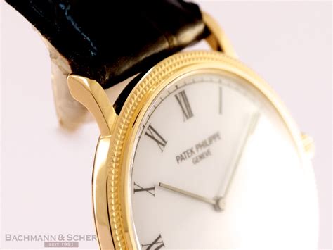 Patek Philippe Calatrava Ultra Thin Ref D K Yellow Gold Papers Bj