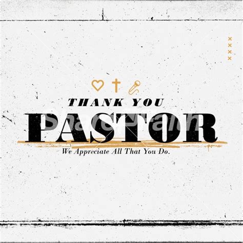 Sharefaith Media Pastor Appreciation Sunday Church Bifold Bulletin