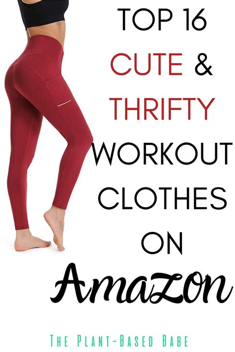 Top 16 Cute And Thrifty Workout Clothes On Amazon Workout Clothes Cheap