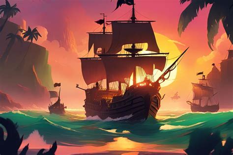 Sea Of Thieves Sailing The Seas In Gazpo