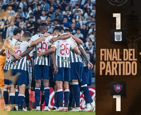 Copa Libertadores Alianza Lima Empata Con Cerro Porte O Diario