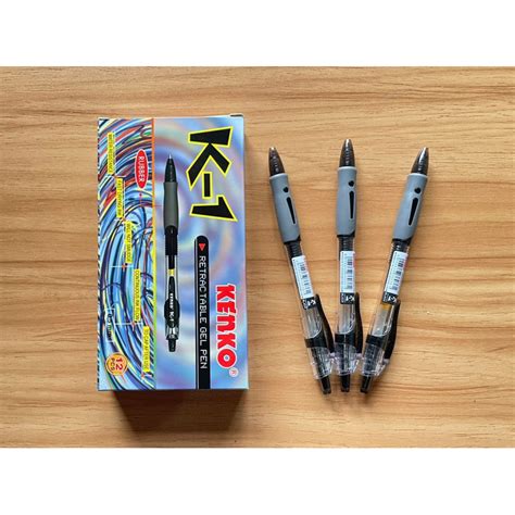 Jual Pulpen Gel Kenko K1 Retractable Gel Pen K 1 Shopee Indonesia