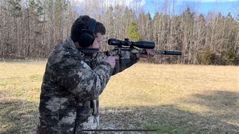 Suppressed Sig Cross 308 With BDX 2 0 Scope AUTO HOLDOVERS And Sig