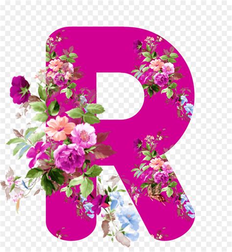 Floral Design Blumen Alphabet Buchstaben Rose Blume Png für Blume Mit