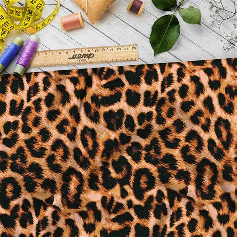 Ткань бифлекс натуральный леопард. Купить 100% полиэфир с доставкой по ...