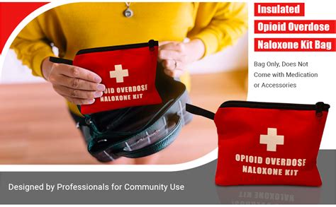 Rescue Shot Case® Insulated Opioid Overdose Community Kit Bag For Naloxone Bag