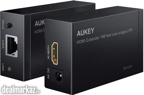 Aukey Hdmi Extender Powered Hdmi Repeater Over Enthernet Cable Suppo