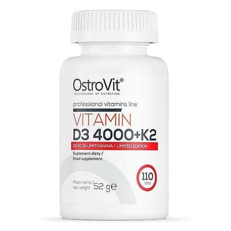 Vitamin D3 4000 Vitamin K2 110 Tabletten Ostrovit