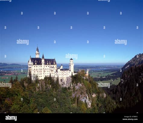 Germany Bavaria Neuschwanstein Castle Stock Photo - Alamy