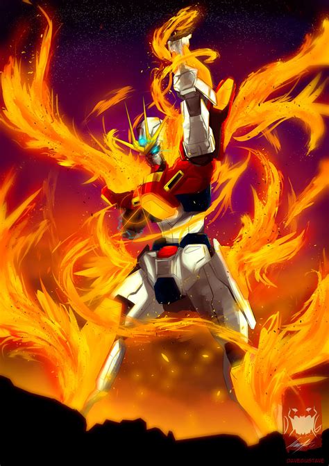 Try Burning Gundam by ibrahammoizoos on DeviantArt