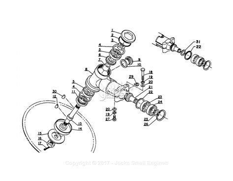 Echo SRM 302ADX Parts Diagram For Gear Case