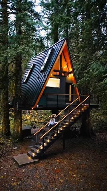 Cabin House | สไตล์กระท่อม, บ้านที่สวยงาม, บ้านในฝัน