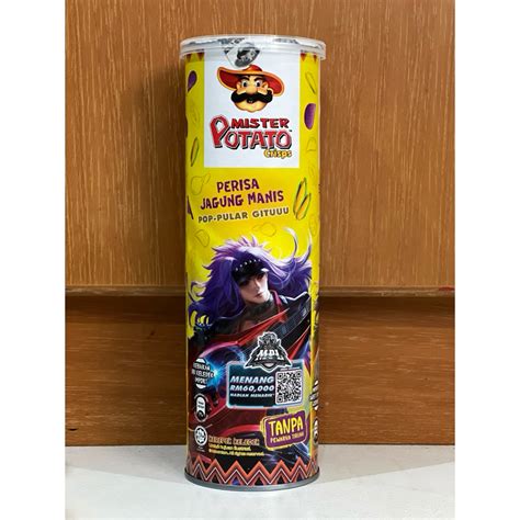 G G Mamee Mister Potato Crisps Original Bbq Hot Spicy Tomato Honey Cheese Sour Cream Onion