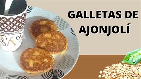 Galletas De AjonjolÍ En Sarten 15 Minutos Youtube