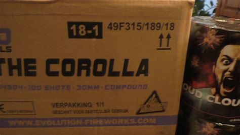 The Corolla Evolution Fireworks Straat Film Oud En Nieuw 2018 19