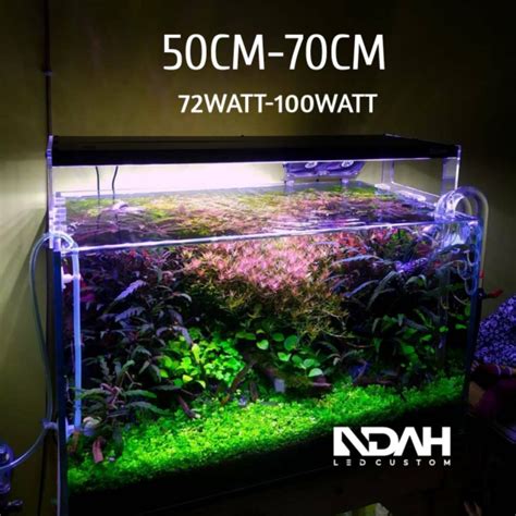 Jual LAMPU HPL AQUASCAPE 50CM 80CM 72WATT Dan 100watt Shopee Indonesia