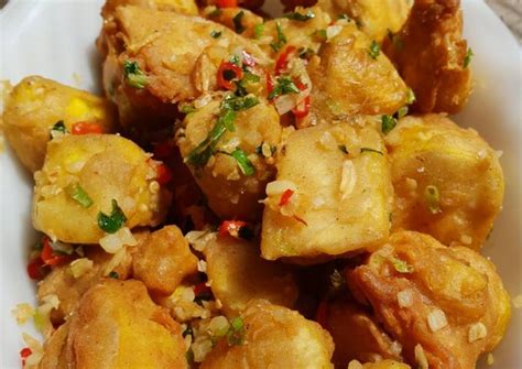 Resep Tahu Lada Garam Mudah Oleh Jihanasya Cookpad